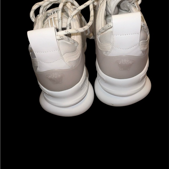 White chain reactions Versace sneakers - Picture 3 of 5